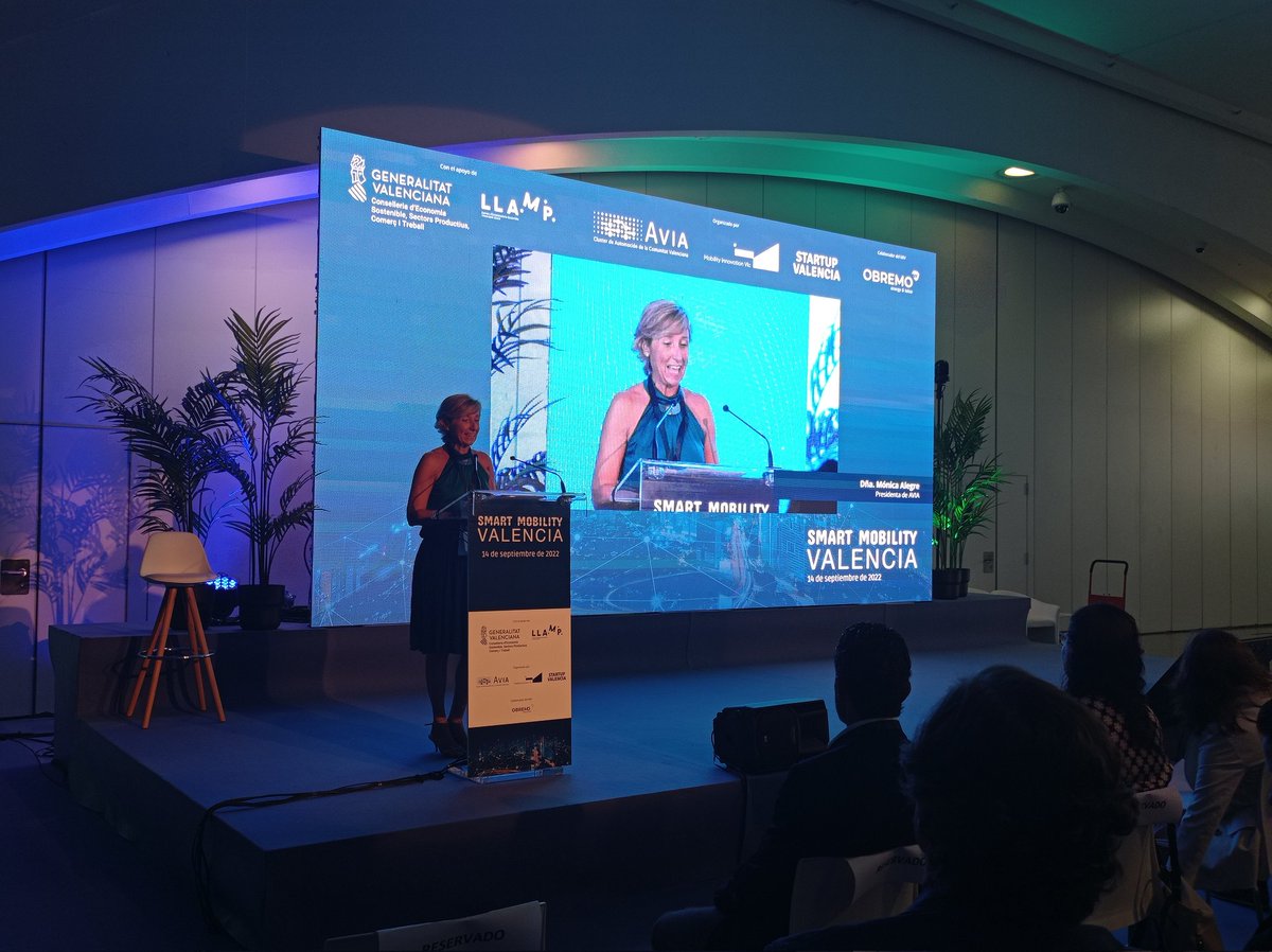 La presidenta de <a href="/Avia_automocion/">AVIA Automoción</a>, Mónica Alegre, destaca que el #SMV2022 da cabida a todos los agentes e instituciones que tienen algo que decir sobre #movilidad