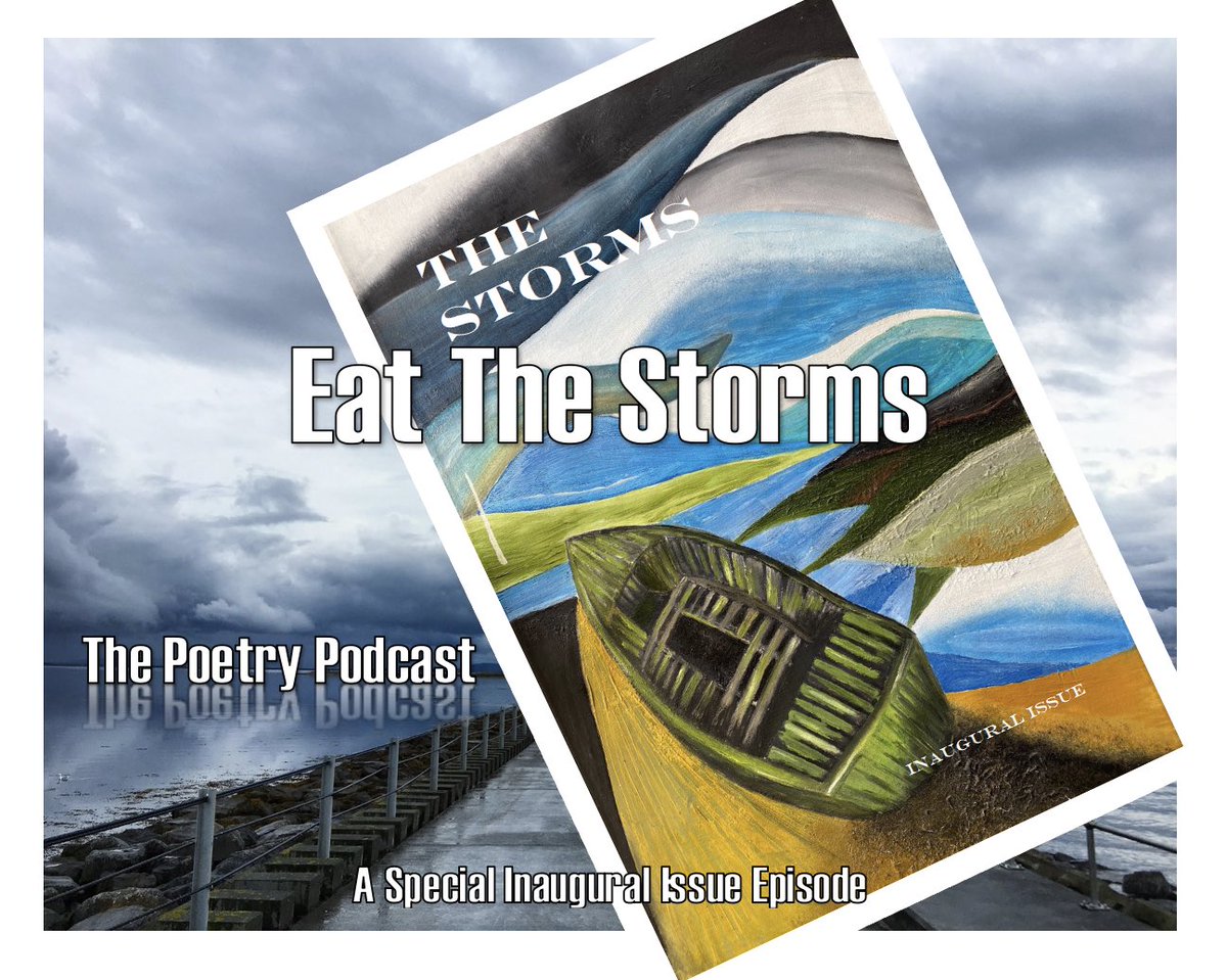 As your favourite #poetry #podcast gears up for a special episode on 24.09 to celebrate the @StormsJournal & adds names to guests lists for Season 6 due out end Oct, there are over 70 episodes waiting for you on your preferred podcast platform to ensure you #StayBloodyPoetic 💙