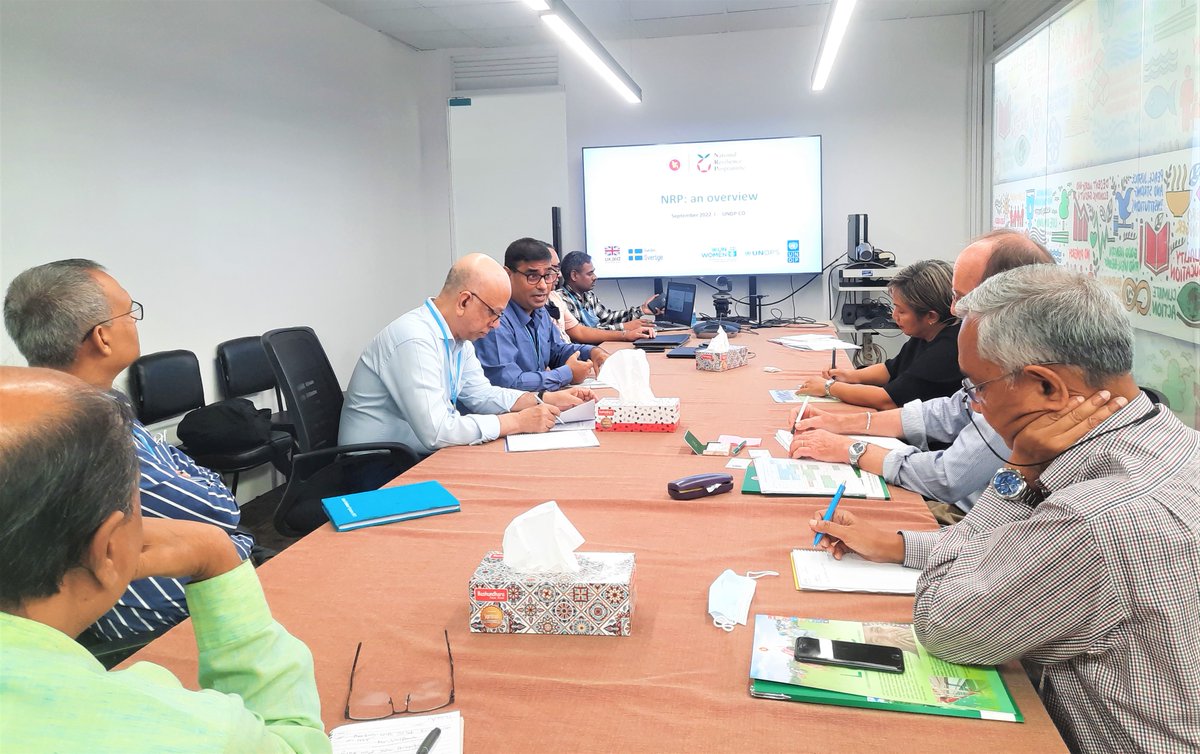 NRP_BD's tweet photo. It's been a great enthusiasm about to discuss #NRP's overall situations in a light of New #NRP  formulation. Today's Morning Meeting with Development Partners (DP's) @Sida ; @SwedeninBD  at @IDB_Bhaban_Dhaka.🇧🇩🇸🇪🇬🇧 @NayokaMartinez  @ArifAbdullahKh1  @iftekhar59 https://t.co/66OzeR7e6f
