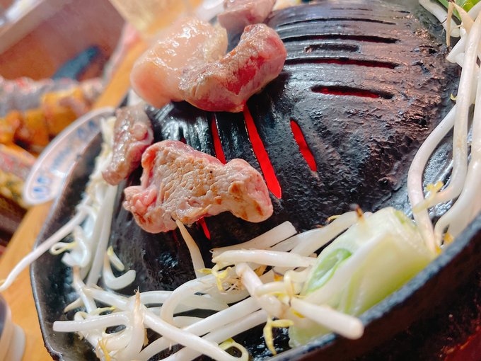 3日目、明日帰るよーって日に札幌市に泊まったんだけど、まったくお客のいないこのお店のジンギスカンとキンキンに冷えまくったハイボールがガチで美味しかった🍻
1人前850円だよ!安すぎて馬になった🏇💨まるで並んでなかったけど、赤身大好きマンのジンギスカン好きは絶対ここでいい。並ばなくていい 