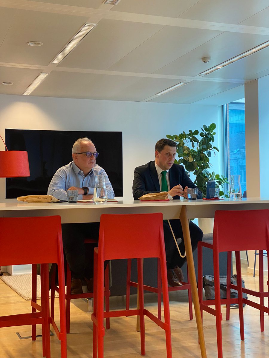 KreabEU's tweet photo. We had the pleasure to welcome Kreab Senior Advisor @NazarNbobitski in our office yesterday to discuss the Russian occupation of Ukraine, latest developments on the ground, and future prospects for 🇺🇦 in terms of reconstruction, the economy, and EU 🇪🇺 accession. https://t.co/FQdtZJX3H7