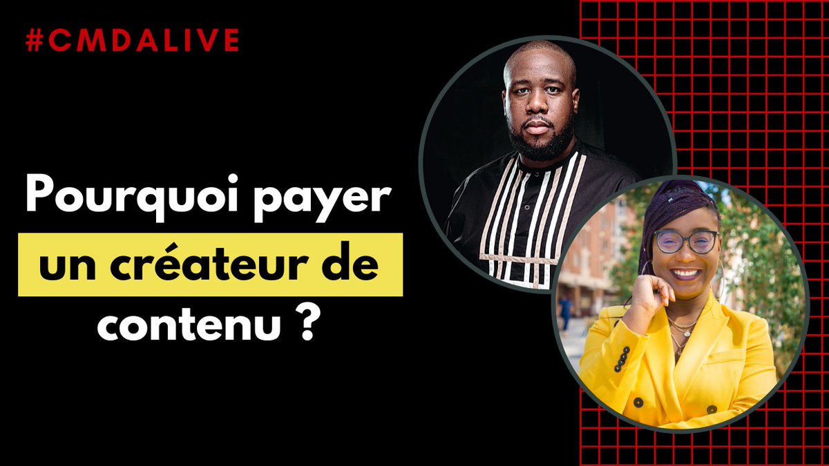 chedjoukm's tweet photo. POURQUOI PAYER un CRÉATEUR pour son CONTENU ?
Avec @JessyDiandra
https://t.co/ghcp09X996
#SocialMediaCook https://t.co/CbbxSFbBFW