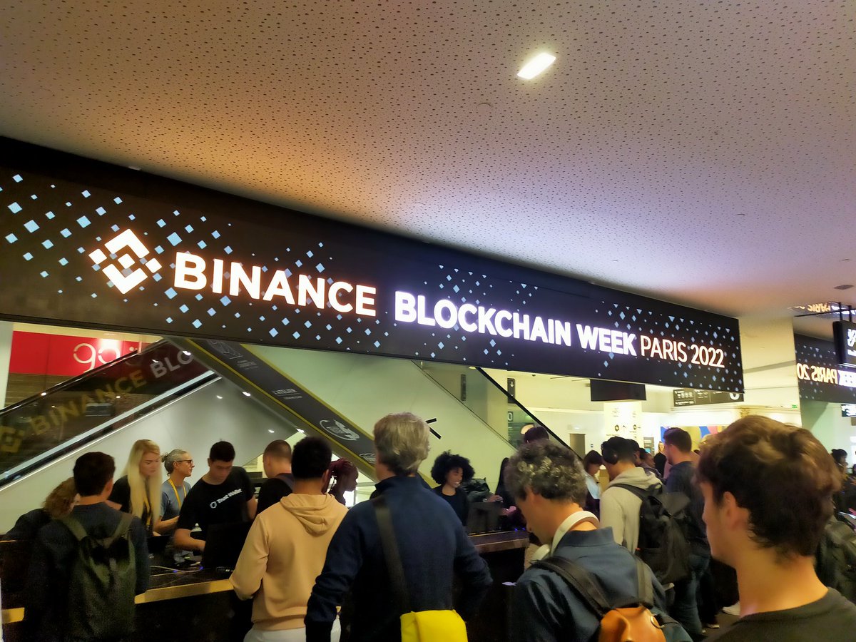 PerelloLaurent's tweet photo. Here we go
#BinanceBlockchainWeek @trondao https://t.co/uPfaiVdn9K