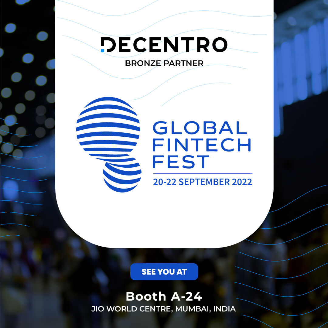 DecentroTech's tweet photo. Greeting from Decentro!
We’re glad to inform you that the Decentro is participating in the Global Fintech Fest as a Bronze Partner. 🥉

Where &amp; When?
Between the 20th and 22nd of September,
Global Fintech Fest,
Booth Number A-24,
Jio World Center, BKC, Mumbai. https://t.co/KibDvwH65m