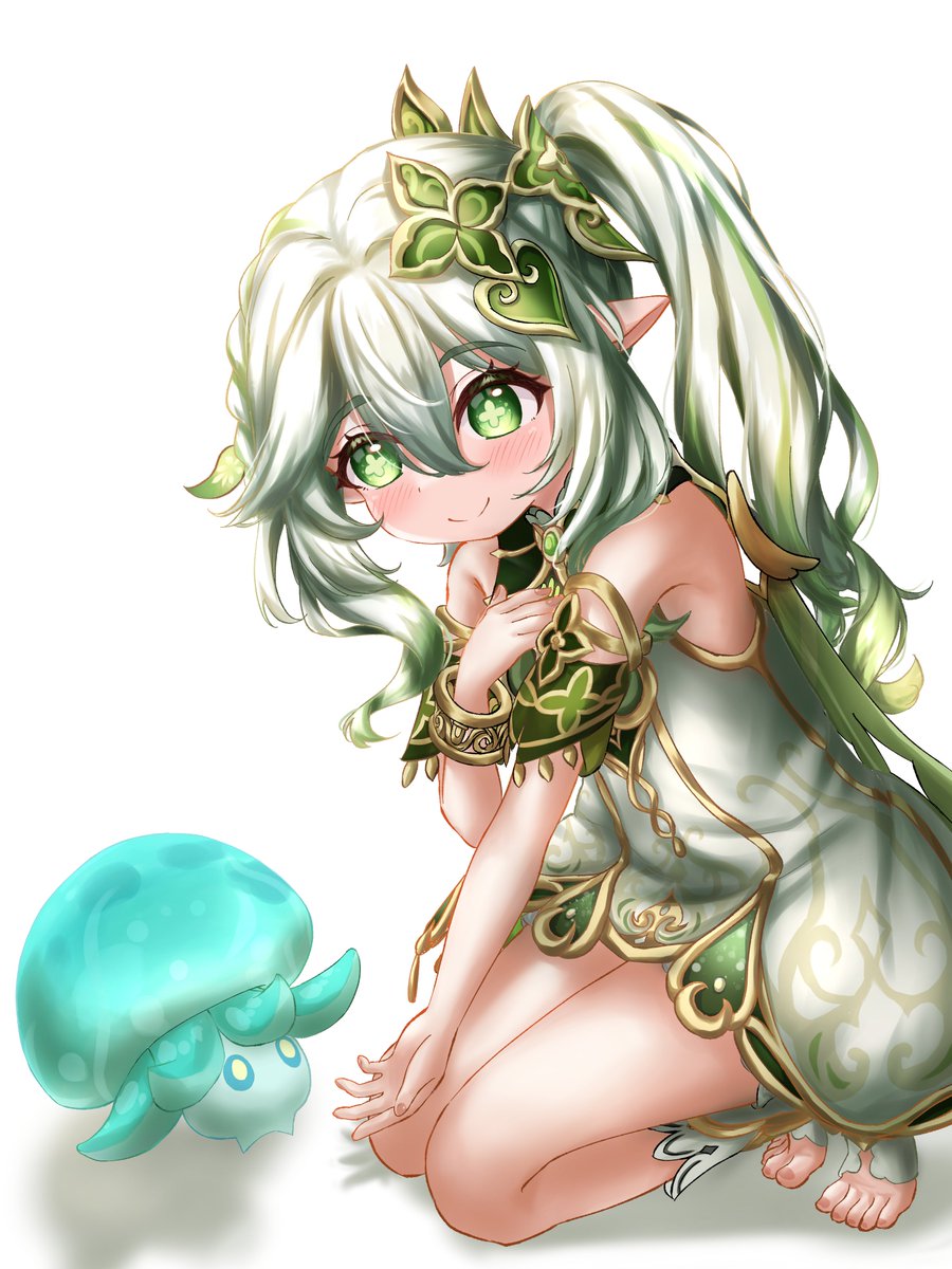 dodoco_(genshin_impact) ,クレー(原神) 「#絵柄が好みって人にフォローされたい #原神 」|쿠마🐻/くまのイラスト