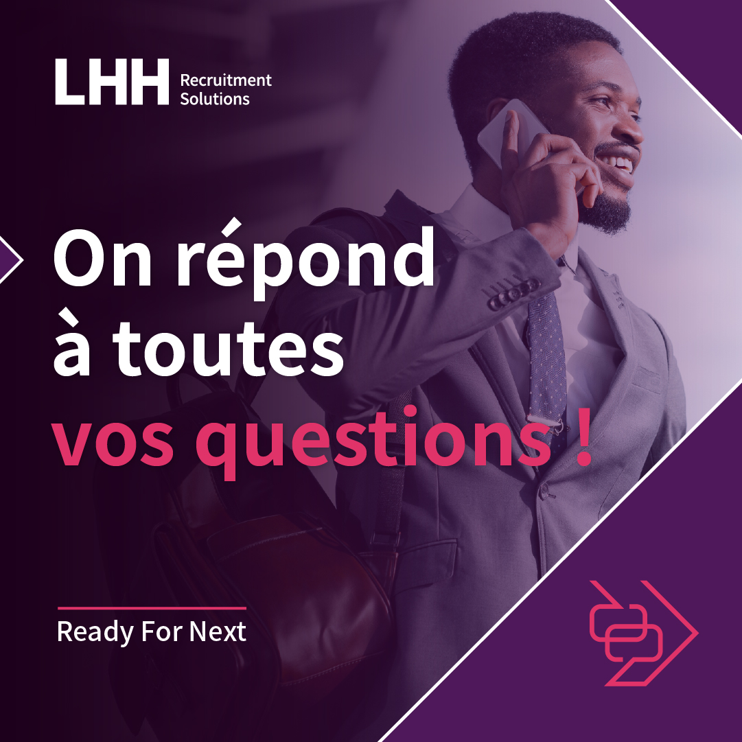 #FAQ | Clients comme candidats, soyez rassurés : votre point de contact n'est pas amené à changer depuis le lancement de LHH Recruitment Solutions ! 😉
Si vous faites face à d'autres interrogations, n'hésitez pas à nous les partager directement en commentaire ! ⬇️