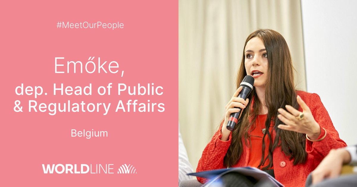 WorldlineGlobal's tweet photo. There is no bigger satisfaction than feeling that your work contributes to making payment worldwide better, simpler &amp; safer. That´s exactly how the #publicaffairs specialist Emőke feels every day at #Worldline: https://t.co/30mVA2cKUJ
#GrowWithUs #MeetOurPeople #Talents https://t.co/TBHjQP5RyX