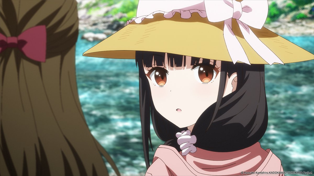 [애니플러스 9/15 00:00 방송 『새 엄마가 데려온 딸이 전 여친이었다』 11화 "전 연인은 귀성한다 '잘 웃는 사람이었지'"] -시골로 귀성한 이리도 일가....