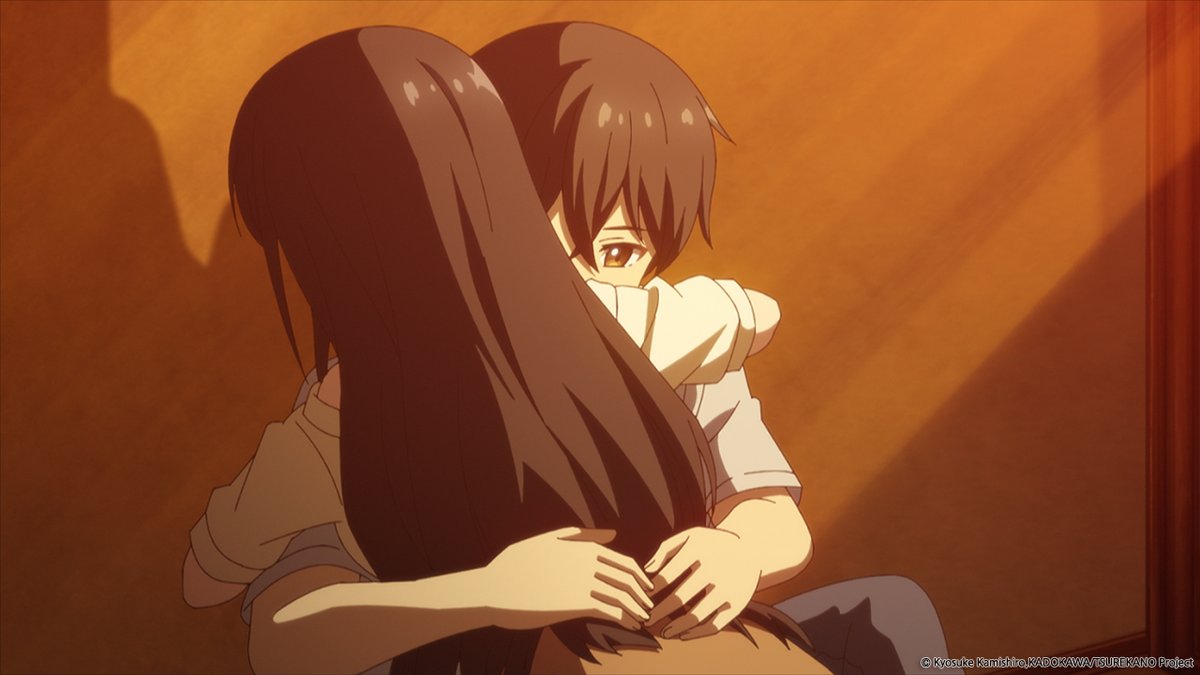 [애니플러스 9/15 00:00 방송 『새 엄마가 데려온 딸이 전 여친이었다』 11화 "전 연인은 귀성한다 '잘 웃는 사람이었지'"] -시골로 귀성한 이리도 일가....