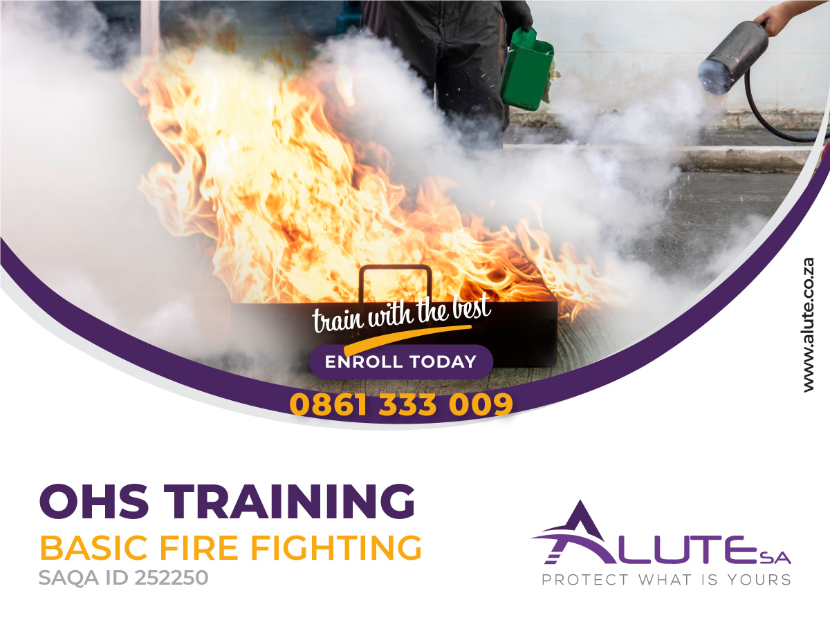 Occupational Health & Safety Training
Learn Fire Fighting Techniques – Enrol Today!
Learn More - alute.co.za/occupational-h…

#AluteSA #Health #Safety #FireEquipment #Training #Security #Management #OHSTraining #ILoveDurban