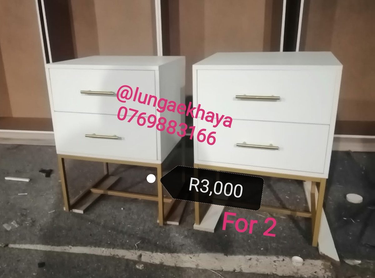 EkhayaLunga's tweet photo. BEDSIDE PEDESTALS!!!
We make the most simple yet timeless designs that match any headboard. Place your order today.
#AskAMan #jacadrive #safmbth #powerdrive #theladyondrive #GoHomeMeghanMarkle #PodcastAndChillWithMacG #bedroom
Kabza Dr Malinga Cyril Ramaphosa Pretoria https://t.co/U3YnL2aTeF