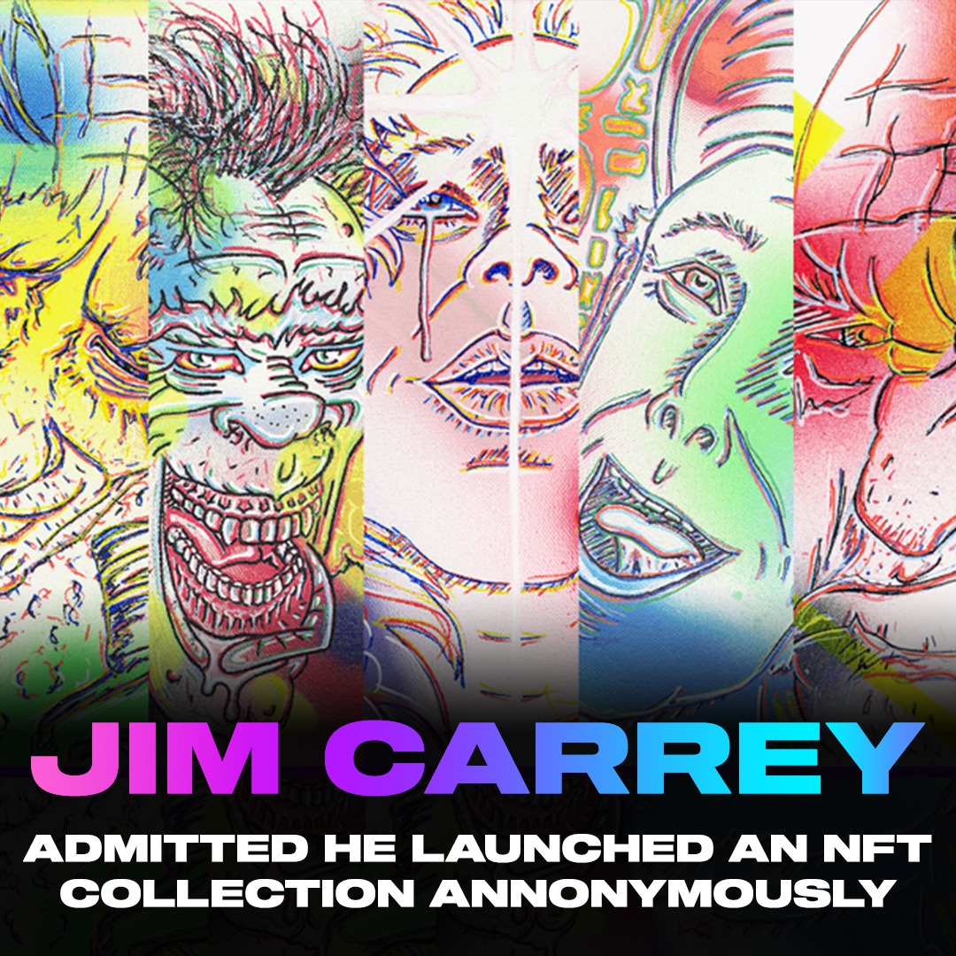 goatsofnft's tweet photo. Exclusive: Jim Carrey Secretly Dropped NFTs Under His Web3 Alias (who gives a F) 😃

#nft #jimcarrey #nftnews #goatsofnft #learnnft #nftcommunity #NFTGiveaways #web3 #metaverse https://t.co/jnkKDpvgoc