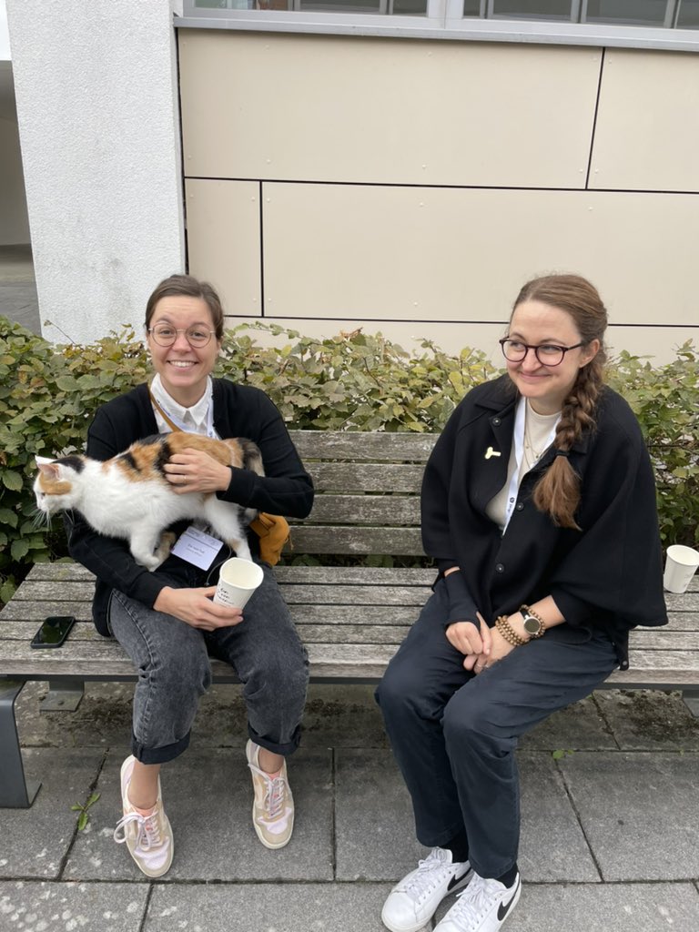 We met the very friendly Bühler-Campus-cat! #dgpskongress #catcontent