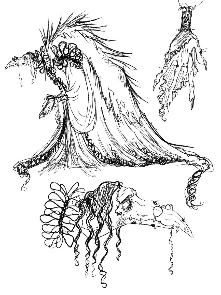 JoTaylorBooks's tweet photo. Late night Dark Crystal AU doodle concepts 😩💅 https://t.co/HzBLbPK1gR