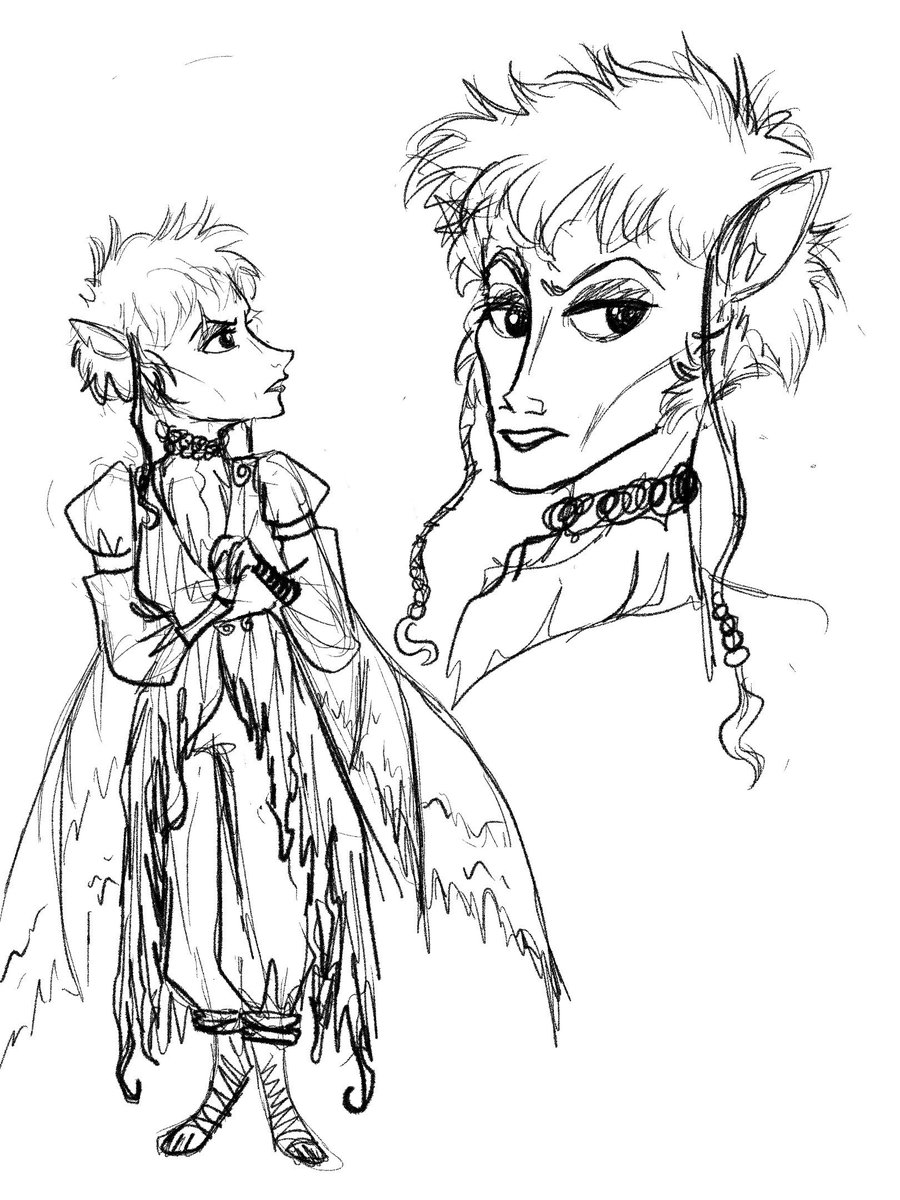 JoTaylorBooks's tweet photo. Late night Dark Crystal AU doodle concepts 😩💅 https://t.co/HzBLbPK1gR