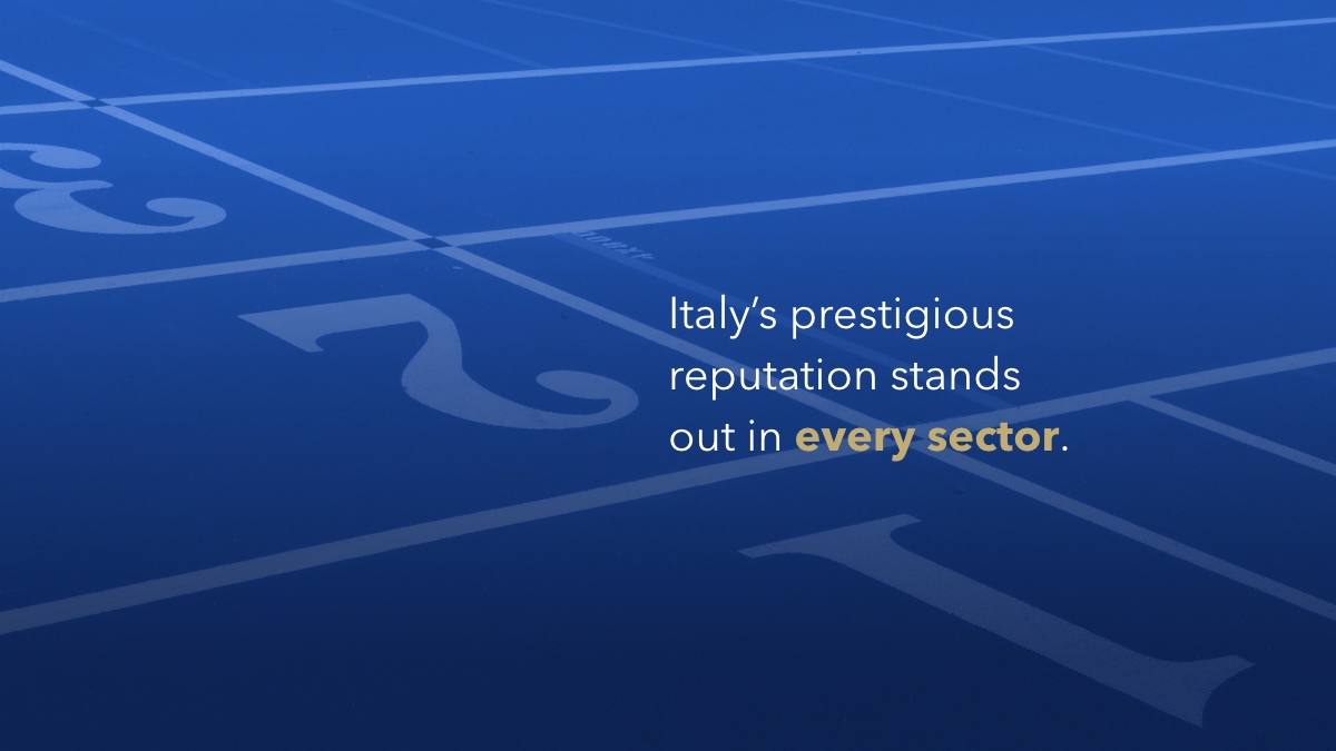 ITAtradeagency's tweet photo. 🇮🇹 Made in Italy's prestige stands out in every sector!

So, let’s #CheerIT! 
👉 From top-level goods and race cars to the famed talent of Italian athletes.
Discover more about Italy’s excellency 
🔗 https://t.co/dp516ejR45
#beIT https://t.co/yzwebbj8Hu
