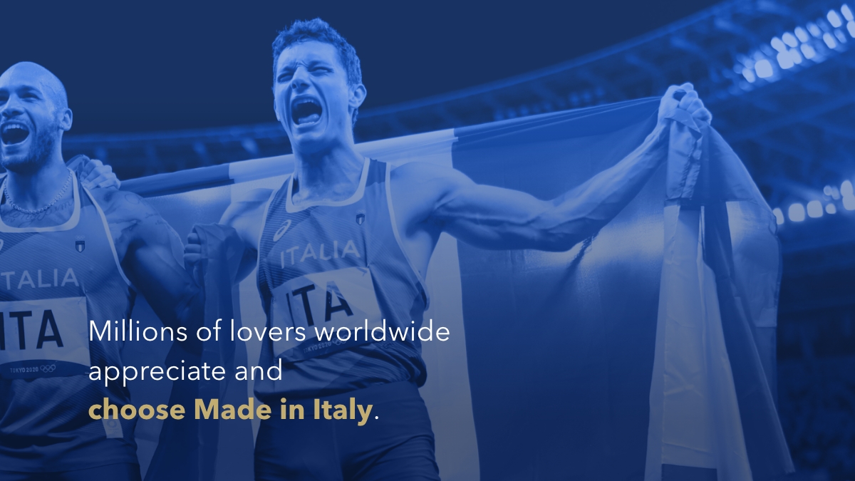 ITAtradeagency's tweet photo. 🇮🇹 Made in Italy's prestige stands out in every sector!

So, let’s #CheerIT! 
👉 From top-level goods and race cars to the famed talent of Italian athletes.
Discover more about Italy’s excellency 
🔗 https://t.co/dp516ejR45
#beIT https://t.co/yzwebbj8Hu