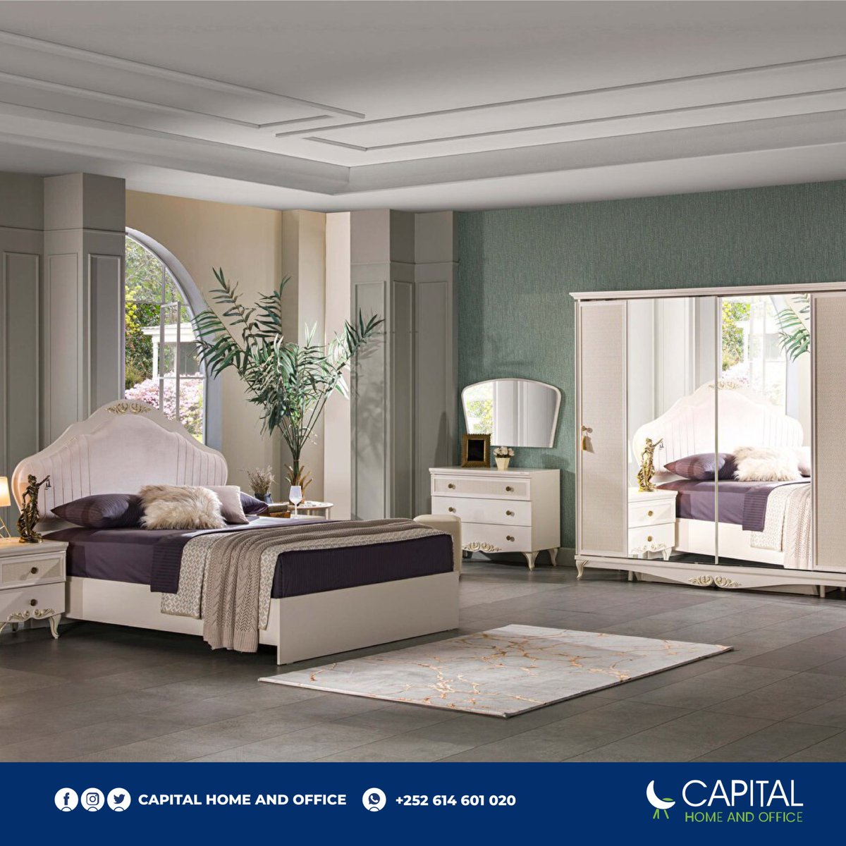 capital_office's tweet photo. Ma dooneysaa jiif noocii ugu dambeeyay oo aad u qurux badan?
Waxaan kuu heynaa jiifka 𝗣𝗲𝗿𝗹𝗶𝗻𝗼 𝐁𝐞𝐝𝐫𝐨𝐨𝐦 oo ah mid aad u riyaaqi doonto haddii aad ku jiifsato.
Nagala soo xiriir: +252 614601020 (WhatsApp) ama +2526114601030 (Call) https://t.co/ftMolmUSrz