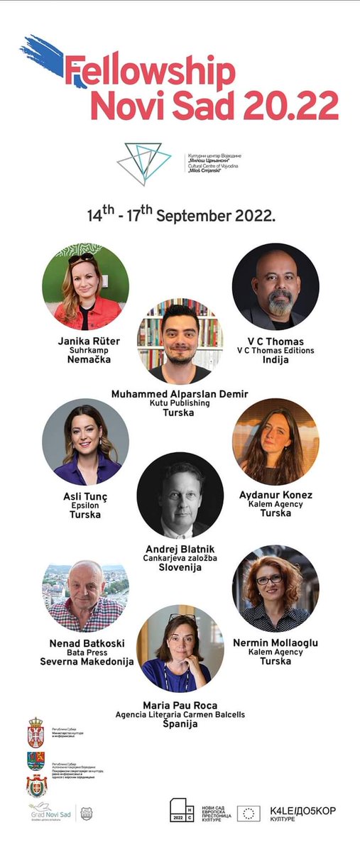 Serbian Publishers Fellowship, Novi Sad 20.22