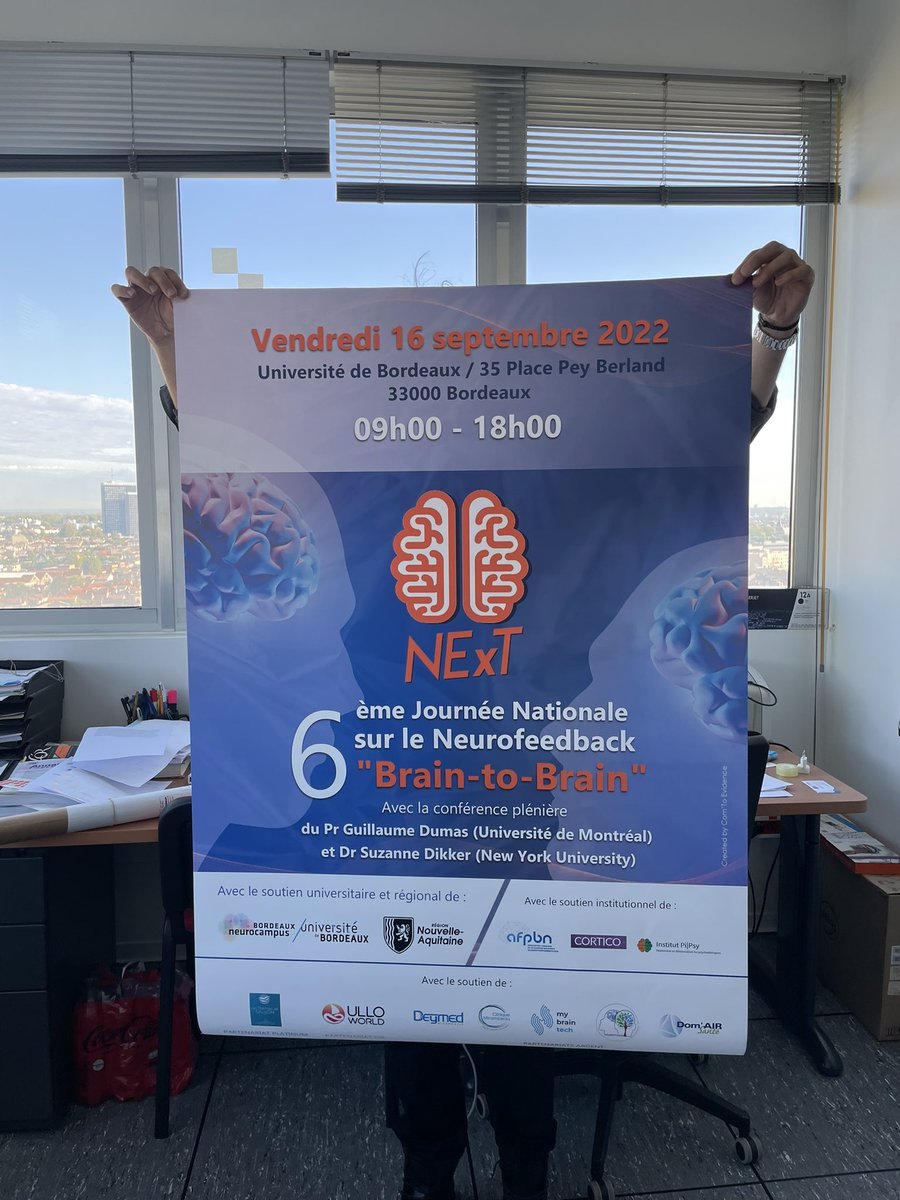 On vous accueil vendredi pour la journée @afpbn @Neuro_Bordeaux !