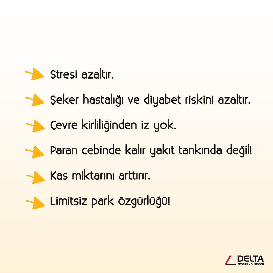 Bisiklet Sürmek için 6 neden hazırladık. 🌿 Sizde eklemek istediklerinizi yorum kısmında bizimle paylaşabilirsiniz :) 🚴🏽‍♀️✌🏽

#deltabisiklet #cyling #biycle #biycletour #bisiklet #bisikletturu #bisikletizm #bisikletçi #bisikletsevenler #bisikletaşkı #özgürlük #bisikletözgürlüktür