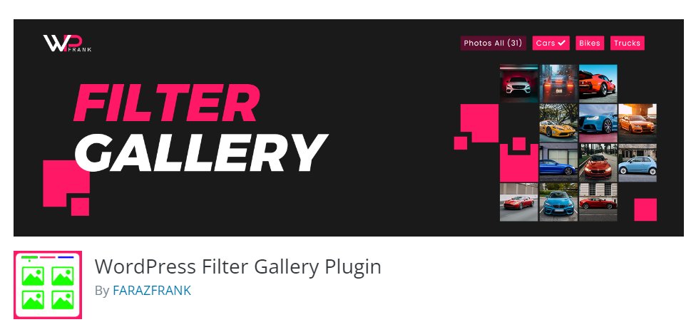farazfrank777's tweet photo. How do I add a filterable gallery in WordPress?
- Try a free WordPress Fitler Gallery plugin, which does your job easily. You can make an unlimited photo gallery using that extension.
Plugin Download Link: https://t.co/dALCbEF9jN
#FiltrableGallery #GalleryPlugins #WordPress https://t.co/SfeY8hvqDo