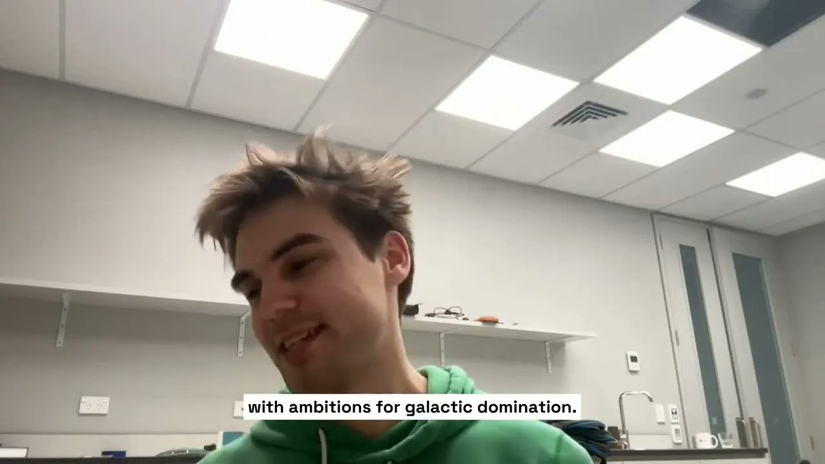 startmate's tweet photo. Billy J, co-founder of @aquilaspace has some big ideas fuelling his plan for galactic dominationโฆ
๐๐โ๏ธ
https://t.co/6Y1YboVZwW
#laserenergy #electricpowertransmition #StartmateAccelerator https://t.co/k5tyqzVWrH