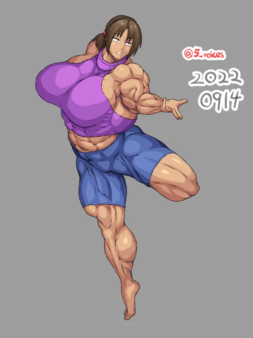 ポートレボディビル模写。 