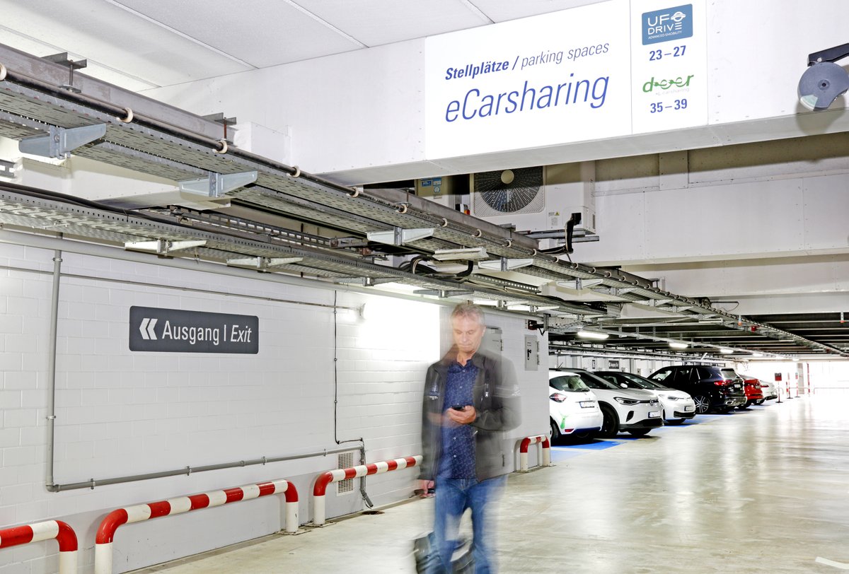 Airport_FRA's tweet photo. Car sharing is flexible and especially sustainable. Therefore, the car sharing providers at FRA have now been joined by two companies that rely exclusively on electric vehicles: deer and @UFODriveTweets. Find out more at: https://t.co/IYt1d2ZRpP #takeoff2future #frankfurtairport https://t.co/Zt5JcmiULd