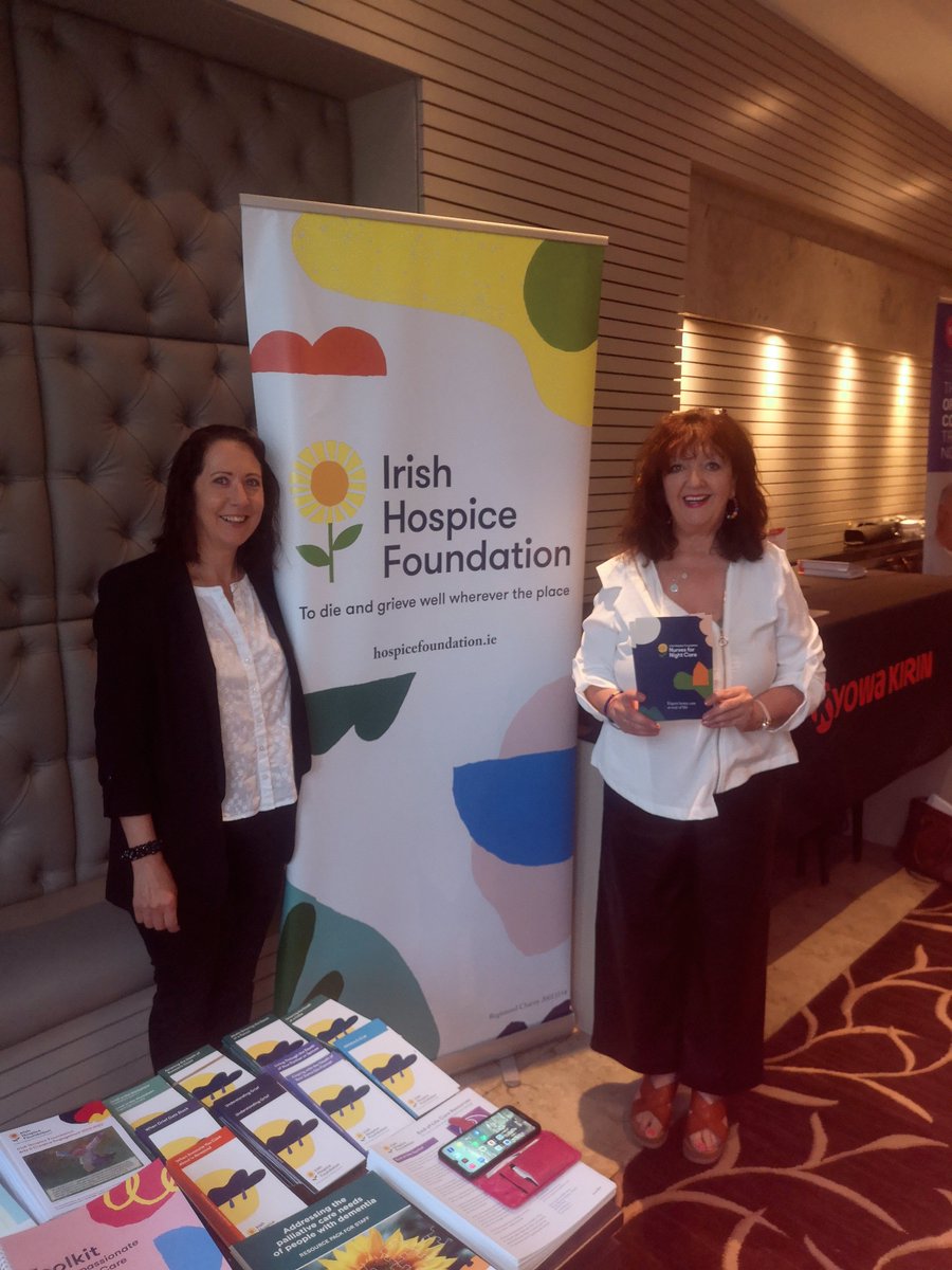 Delighted to be at Donegal Palliative Care conference 'Living as well as possible'. Looking forward to a great day of presentations and meeting colleagues. Great to meet Agnes Horan from Nurses for Night Care. <a href="/aiihpc/">All Ireland Institute of Hospice & Palliative Care</a> <a href="/ifh/">IFH Foodservices</a> <a href="/cnme_donegal/">CNME Donegal</a> <a href="/HSELive/">HSE Ireland</a>