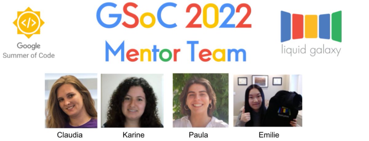 <a href="/_liquidgalaxy/">_liquidgalaxy</a> <a href="/GoogleOSS/">Google Open Source</a> <a href="/MoureDev/">Brais Moure</a> <a href="/juantomas/">juantomas (mAGIa is coming )</a> <a href="/aleturin/">Alessandro Palmieri</a> <a href="/carlosazaustre/">Carlos Azaustre 💻</a> <a href="/GDG_ES/">GDG Spain</a> <a href="/Mario_Ezquerro/">Mario Ezquerro ::1</a> <a href="/gdg_cloud/">GDG Cloud Español</a> <a href="/moisipm/">Moisés M. Martínez (at home 🏡)</a> <a href="/VictorSanchez/">VictorSanchez</a> <a href="/googledevs/">Google for Developers</a> @GoogleDevEurope <a href="/GoogleDevExpert/">@GoogleDevExpert</a> <a href="/GDGLaRioja/">GDG La Rioja</a> And a special mention to our #Womentechmakers Ambassadors helping our contributors as mentors: Karine Pistili from <a href="/gdgsorocaba/">Hudson</a> and Claudia Diosan and <a href="/paulavidalpasc/">Paula Vidal</a> from <a href="/GDGLleida/">GDGLleida</a> (now also <a href="/DevStudentClubs/">Google Developer Student Clubs</a> UPM lead) next to Emilie from Vancouver as trainee mentors