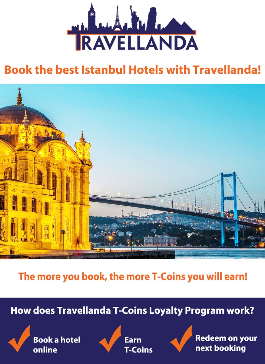 Travellanda's tweet photo. Book the best Istanbul Hotels with Travellanda!
#istanbul #Istanbulcalling #hotels #booking #onlinebookingsystem 
#b2b #online #wholesaler  #instantconfirmation #Loyaltyprogram #lastminutebooking #negotiatedrates https://t.co/giV3gv1giV