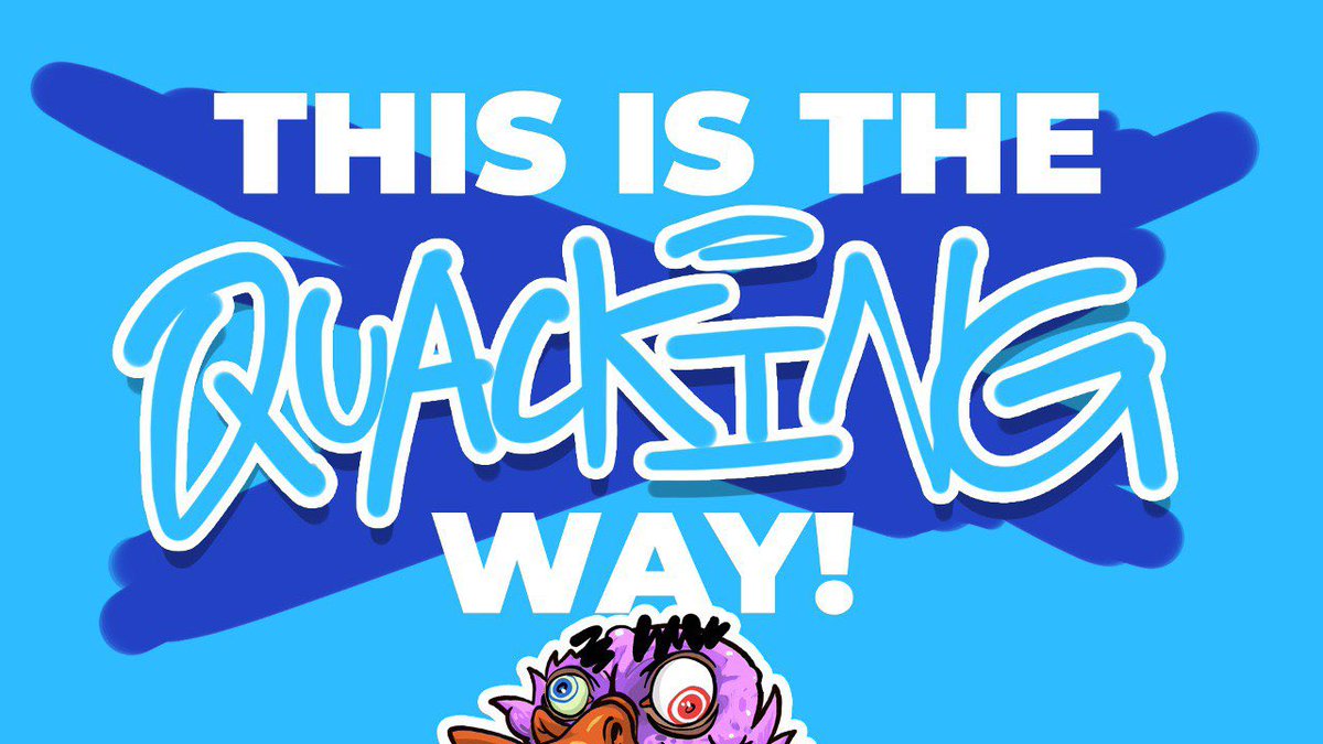 Quack, Quack WTF⁉️

The motherquackers <a href="/george_crypto_/">George The Duck</a> and @duckerfather have a surprise for all #goldenduckclubwtf members! If you like gold and ducks, make sure you sweep one #golden @uglyduckwtf so you don't miss it! 🤯

Let's ducking quack!
#duckarmy #nftartwork #uglyduckwtf