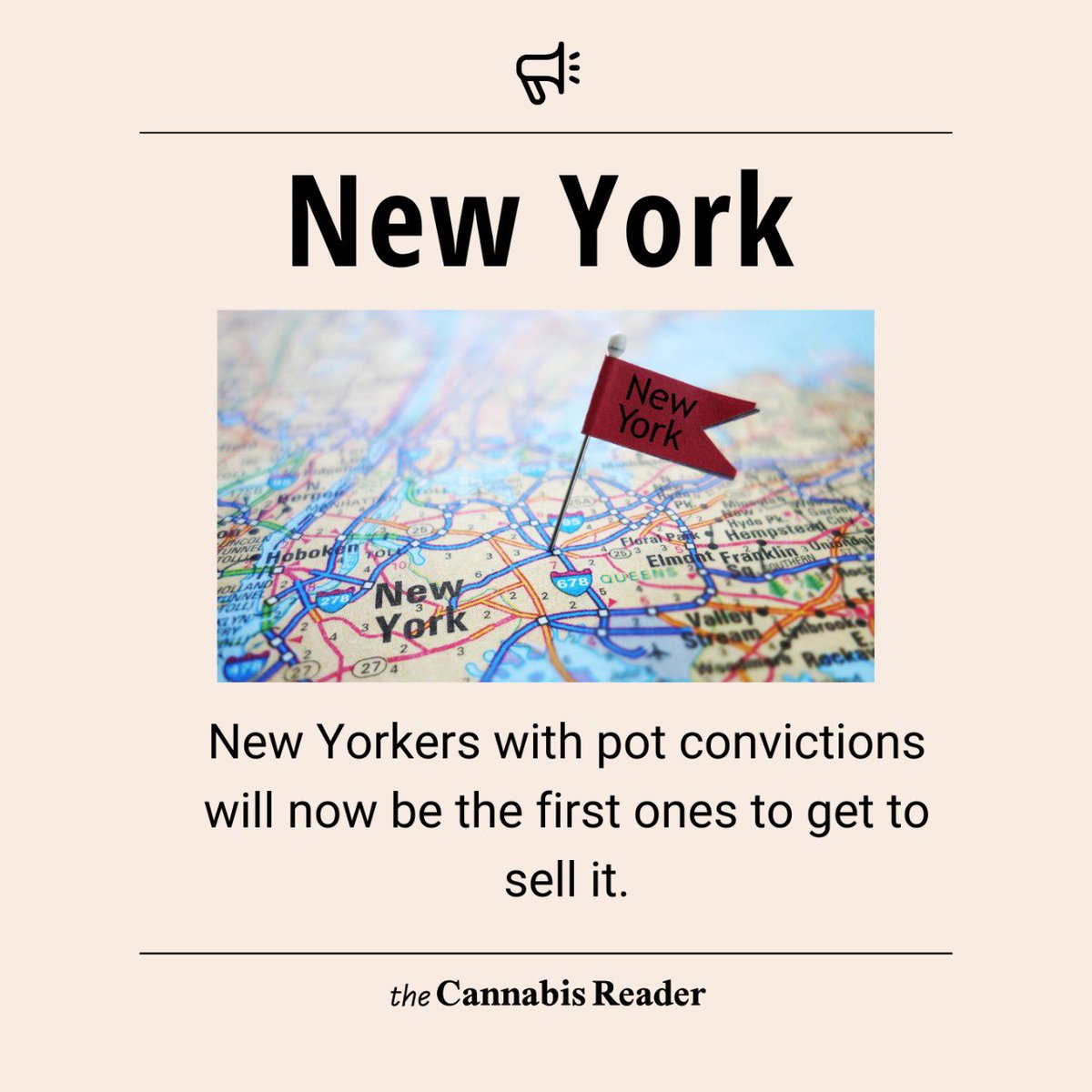 Cannabis_Reader's tweet photo. While 19 states have legalized recreational weed, New York is the first to offer its initial dispensary licenses solely to entrepreneurs with marijuana convictions. If you or a loved one have a pot conviction,you could have a new employment opportunity.
#newyork #cannabisindustry https://t.co/8MKiYrl8UE