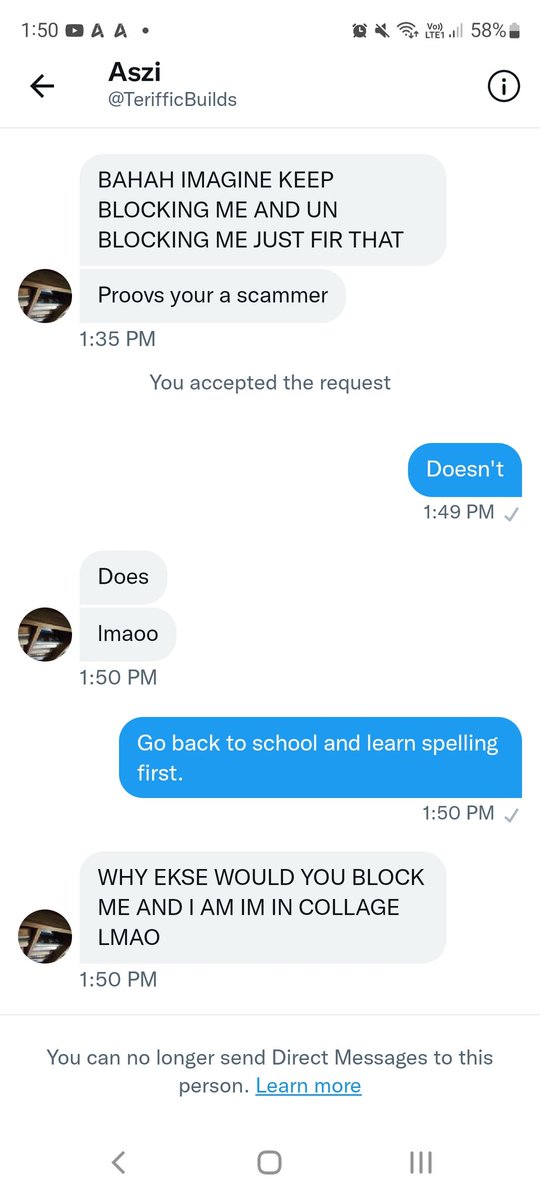 Pissed over nothing lmao