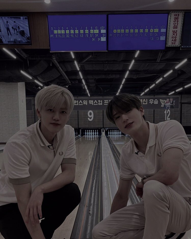 we played with balls again in today's episode of just do it: bowling edition. we did pretty well, didn't we?