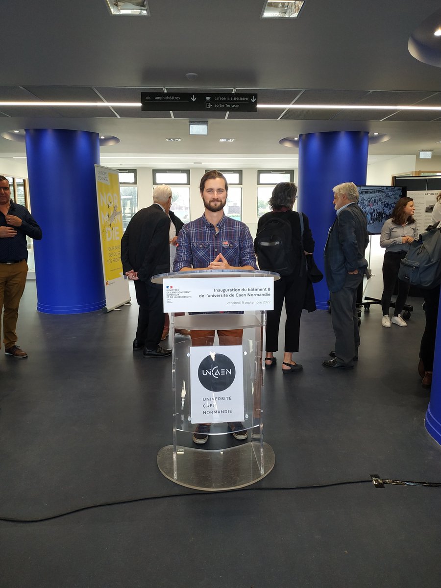 Après plus de 2 ans de travaux, l’Université de Caen Normandie ouvre aux étudiants le bâtiment B réhabilité en niveau BBC rénovation. Les 7 Vents ont permis de minimiser l’impact environnemental de l’opération par la réduction des consommations énergétiques et en eau. #renovation