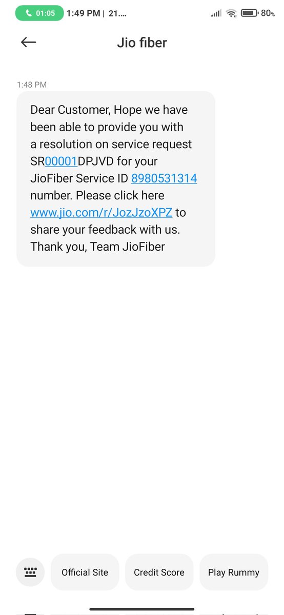 @JioCare Without addressing issue of device pickup, how can this service request be closed? I reopened it 2days back and again closed. Jiofiber is leading into scam of looting Rs. 1000/- in name of installation. Need immediate resolution.