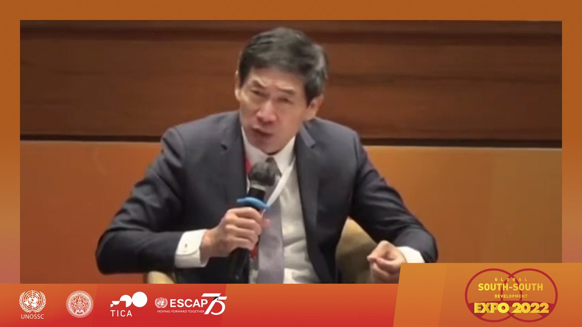 UNOSSC's tweet photo. 🗨️ #DGForum 2022: We work with @UNOSSC to support the ‘#GlobalThinkers Initiative’ to strengthen Southern voices. #SouthSouth cooperation is one of the best modalities at our disposal to build country capacities, said @HaoliangXu, @UN Assistant Secretary-General & @UNDP Director. https://t.co/sFRge3sZoD