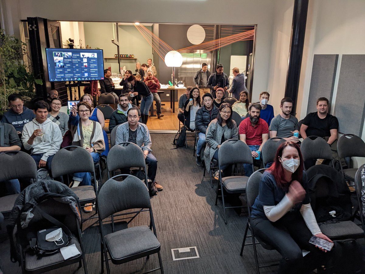 DDDMelb's tweet photo. Yes we're in person thanks to @LuminaryHQ #DDDByNight #DDDMelb https://t.co/xvsI3uD35D
