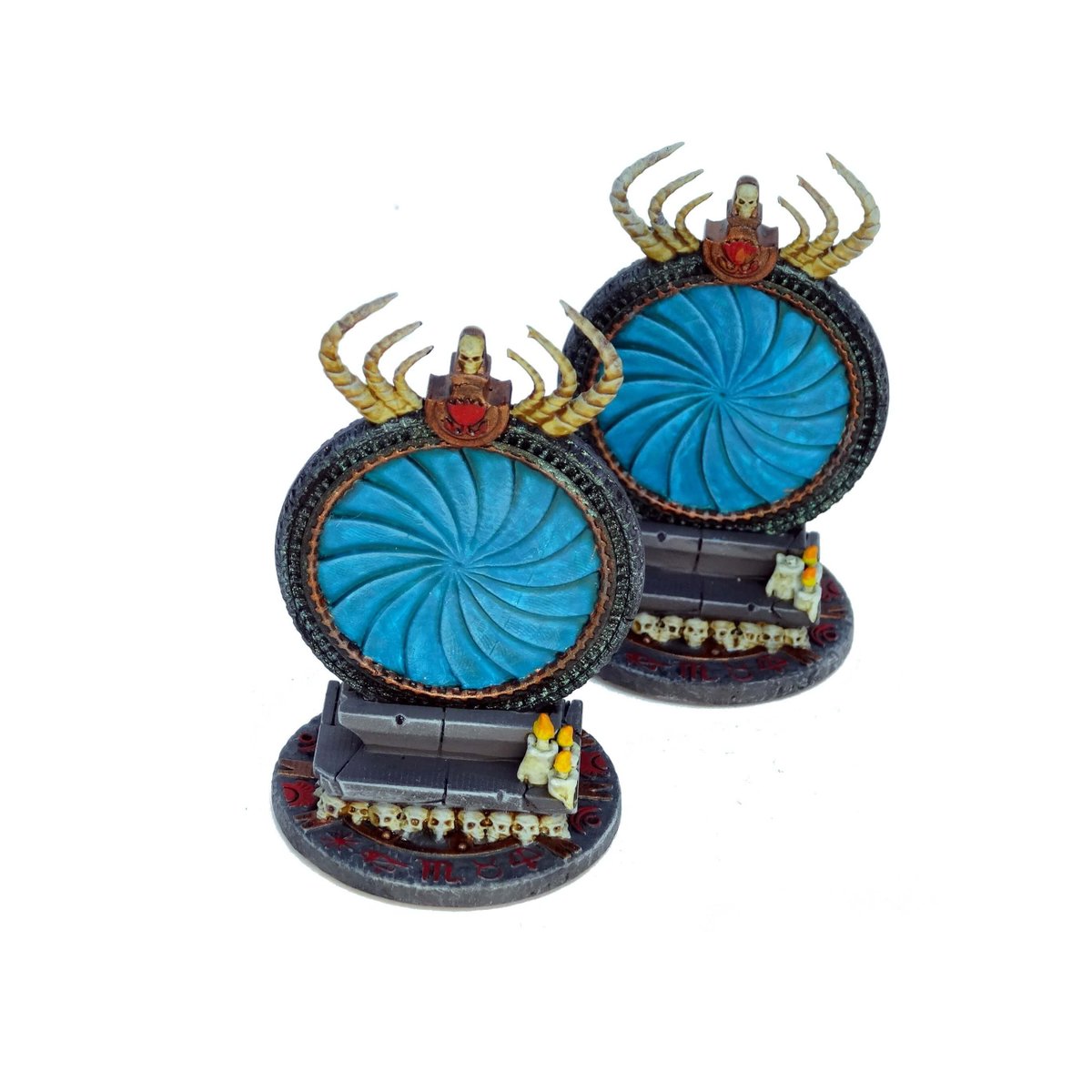 mysticpigeon's tweet photo. Thanks for the great review Derek H. ★★★★★! https://t.co/VYT6JUW7eX #dnd #ttrpg #miniature #miniaturepainting #arcanegate #shadowfeygate #teleportgate #teleportplatform #ritualportal #ritualgate #umbralspellportal #ageofsigmar #warhammer https://t.co/XcMv2ZHAIK