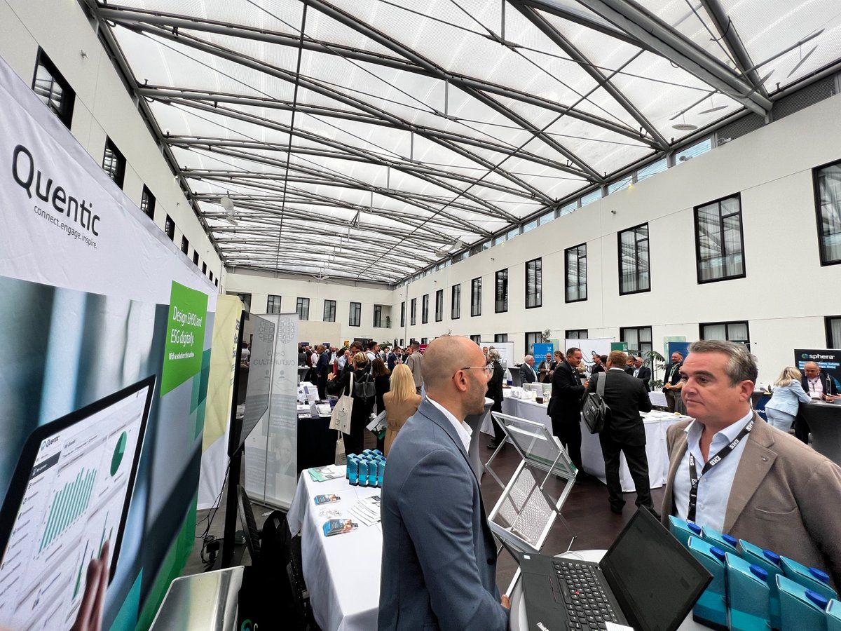 Quentic_group's tweet photo. Today at EHS International Congress, participants will learn first-hand by Markus Becker, CEO of Quentic, how to correctly determine and assess the added value of a new EHSQ solution. Meet us at these events next: https://t.co/OsOOMoexbc
#EHS_Congress #EHSQ https://t.co/QajjHJrQt6