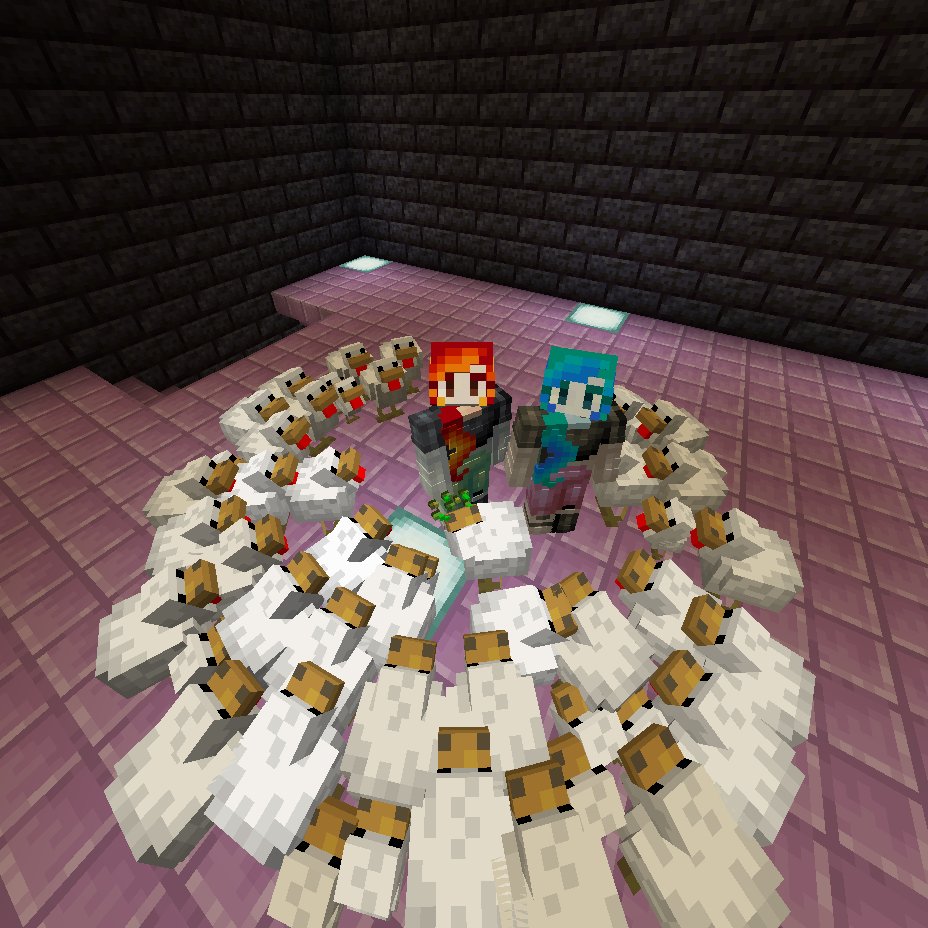 GenuineChili's tweet photo. Just minding our own business... nothing to see here! #limelightsmp #minecraft #minecraftprank https://t.co/9OB3AlKJvj