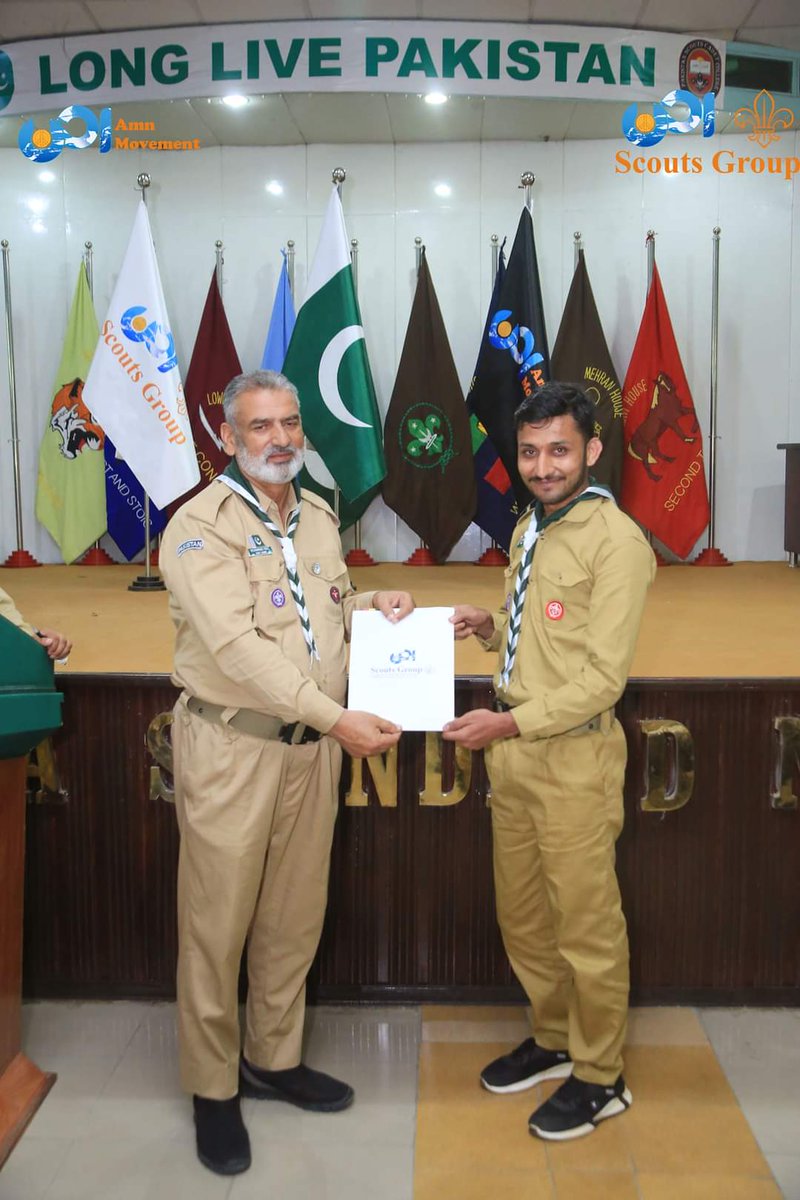 AmnMovement's tweet photo. Expressing our heartfelt congratulations to the scout leaders. Wishing you all good luck in ensuring the success.
We will be coming up with a program more dynamic, exclusive and educational for you all!
#allpakistan1stAmnScoutsleadertrainingcamp2022 #amnscouts #amnmovement https://t.co/K2yxtC510v