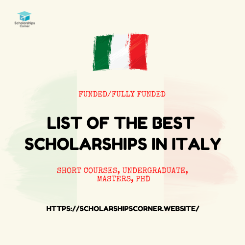scholar_corner's tweet photo. List of the Best Scholarships in Italy for International Students
Link: https://t.co/eH5IKhQvQQ
#ScholarshipsCorner #italy #studyinitaly #studyineurope #studyinitalyforfree #scholarship #scholarships #scholarships2022 #student #education #opportunities #highereducation https://t.co/BoO1hMx7mW