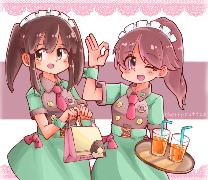 #デレマス創作衣装部だいぶ前に描いたちぇりこっとの創作衣装じゃ 