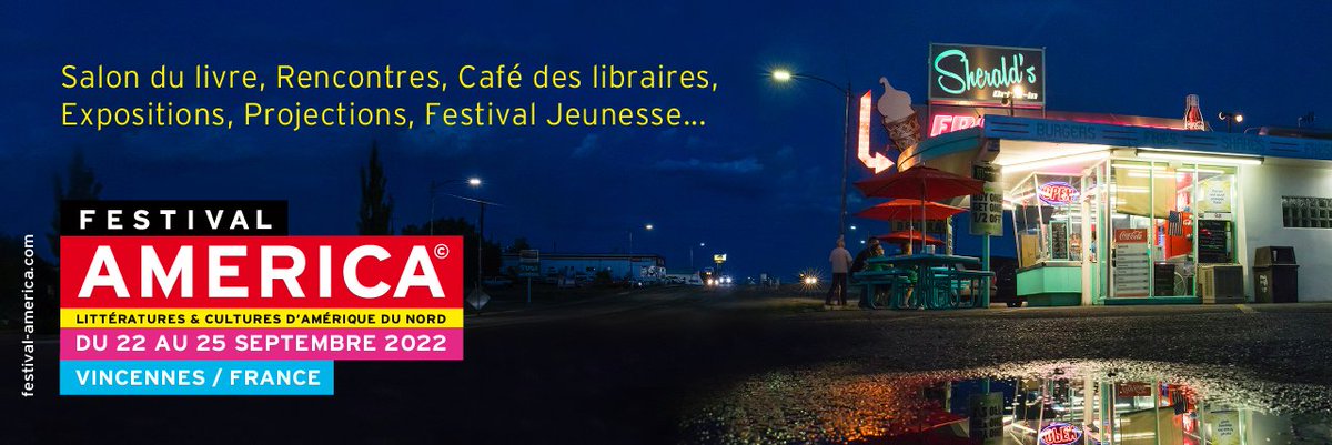 FESTIVAL 📚 | Retrouvez du 22 au 25 septembre <a href="/Jeandamerique/">Jean D’Amérique</a> et Margaret Wilkerson Sexton au <a href="/FestivalAmerica/">Festival America</a> à Vincennes !

ℹ festival-america.com