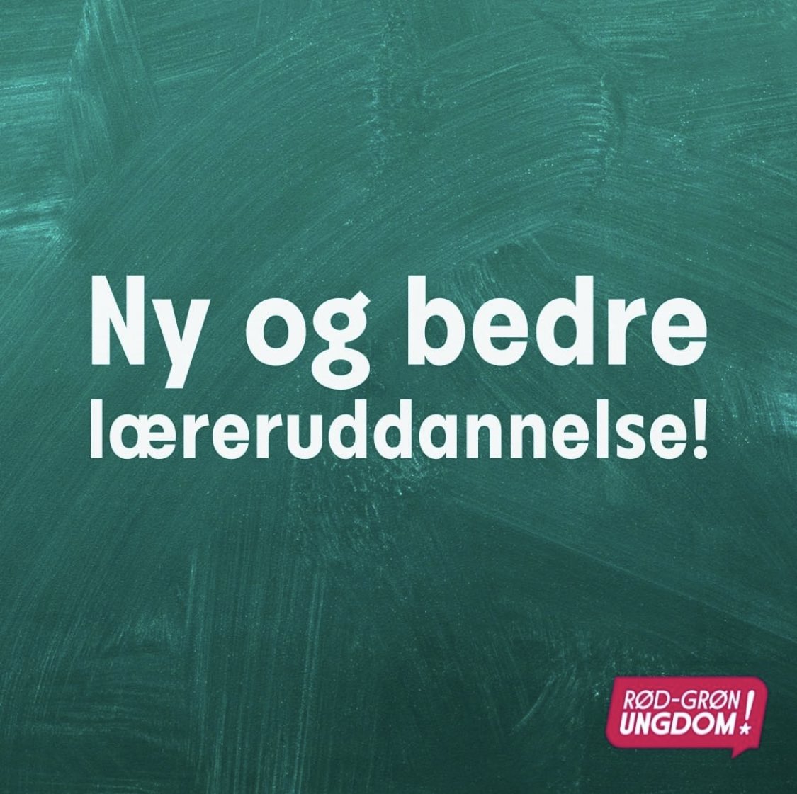 Rød-Grøn Ungdom tweet media