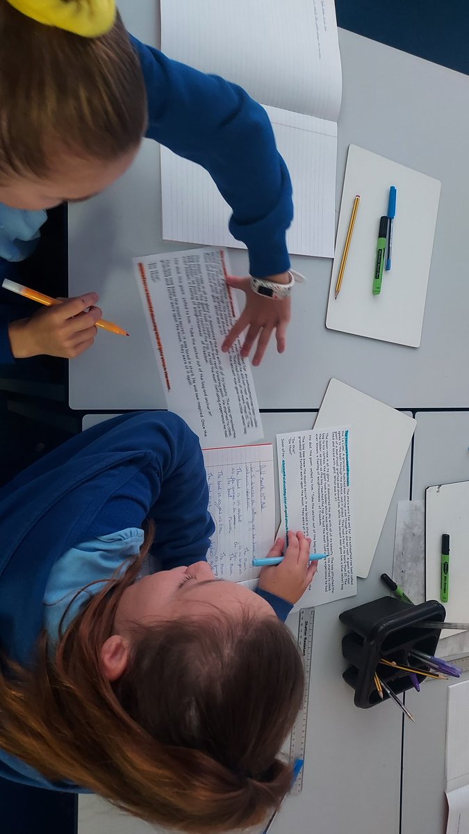 marys_rc's tweet photo. Blwyddyn 5 are having a great morning collaborating and evaluating opening paragraphs to 'La Luna'. We spotted amazing adjectives, speech marks and even a few metaphors for us to magpie! #ambitouslearners #collaborativelearners @CSC_langlitcomm https://t.co/nhUkuBC0A3