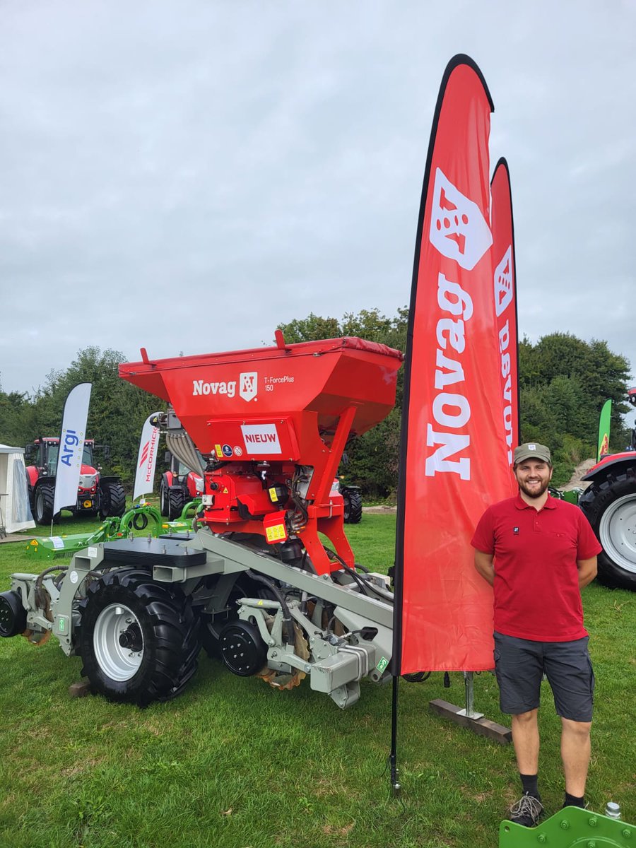 Don't miss out on the #TForcePlus 150, a condensed of #Novag Technology at @AgroTechniek Holland this week. You'll find us at booth W05, with our Partner #Argi!
#notillfarming